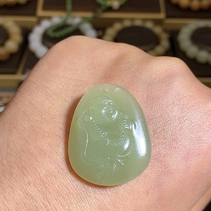 【闪购商品】吊坠(不含链)未镶嵌和田玉