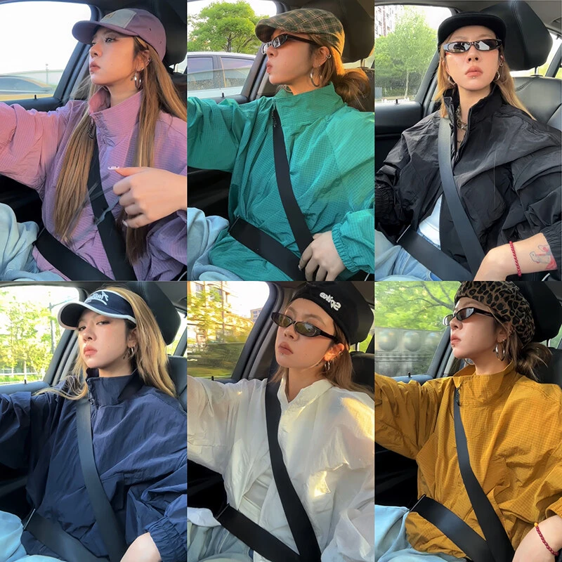 飞行外套新款男女同款cleanfit短宽版型夹克工装复古美式防晒衣服