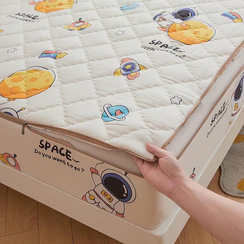 2025新款六面全包拉链床笠罩席梦思床垫保护套床罩可拆卸加厚防滑