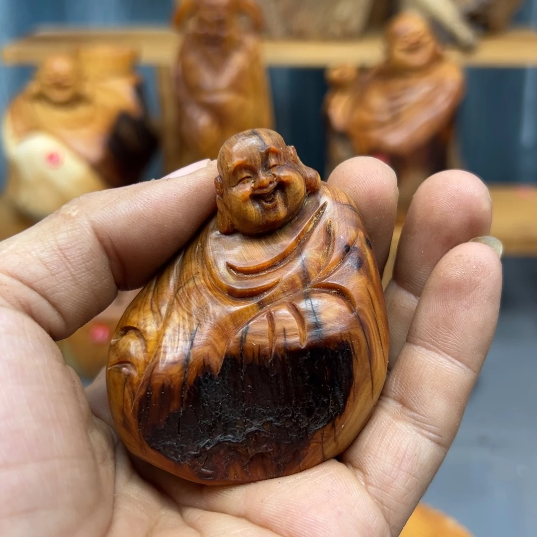 用***9木崖柏木摆件手把件