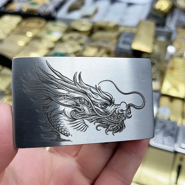 不锈钢腰带扣一扣无牙