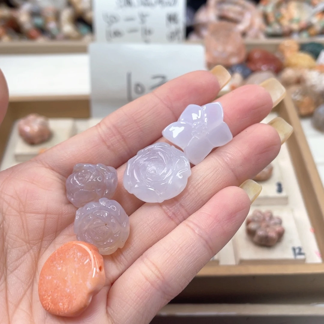 未镶嵌手串硅化玉三*361