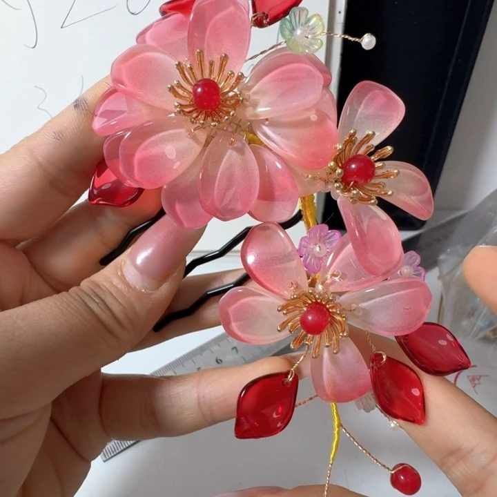 铁合金醋酸古风发梳