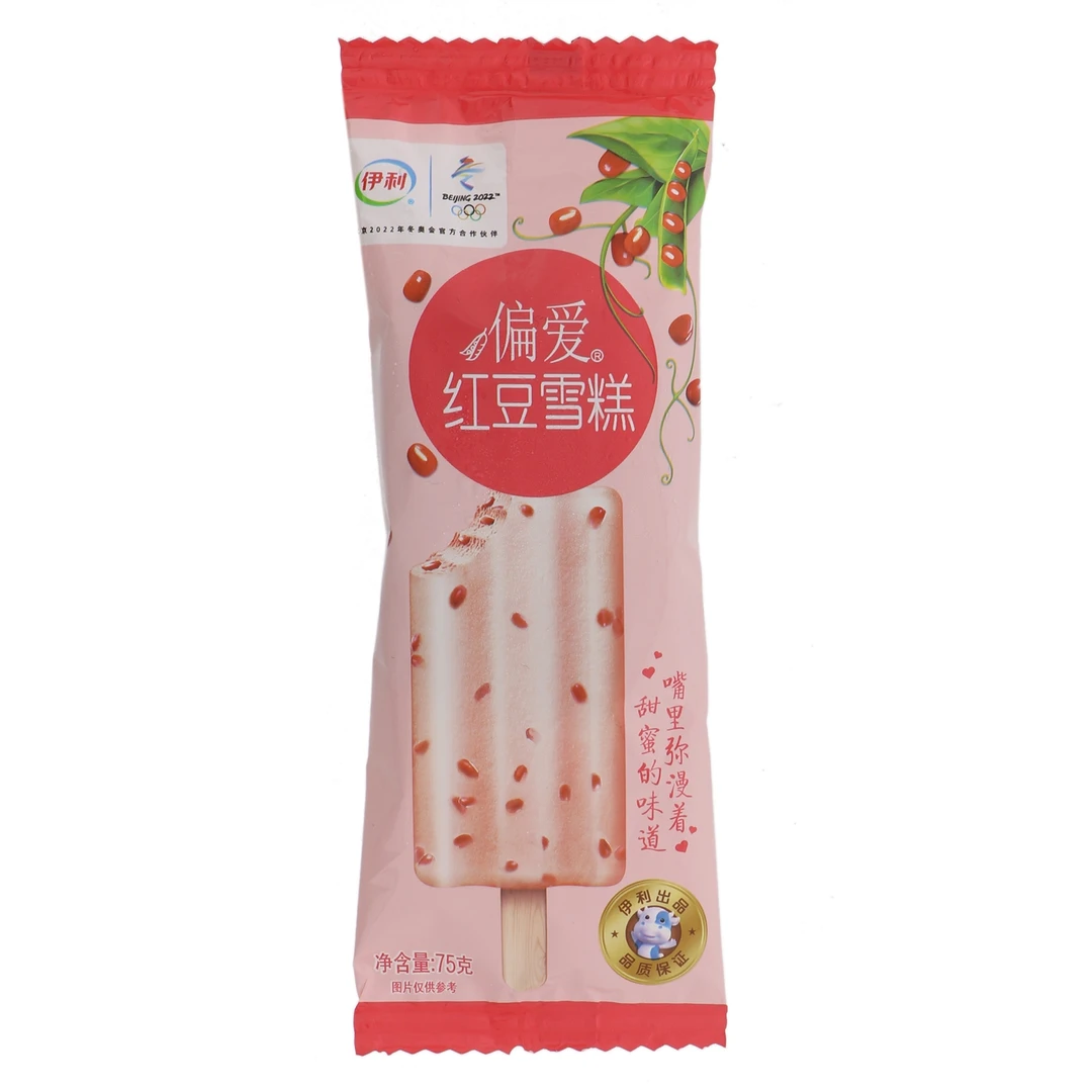 伊利偏爱红豆雪糕 75g
