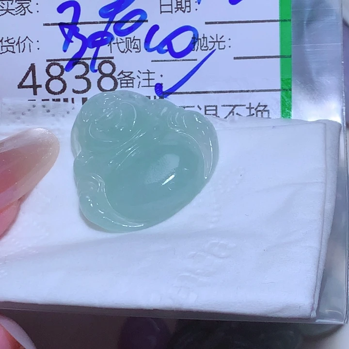 君***.翡翠未镶嵌颈饰fhj