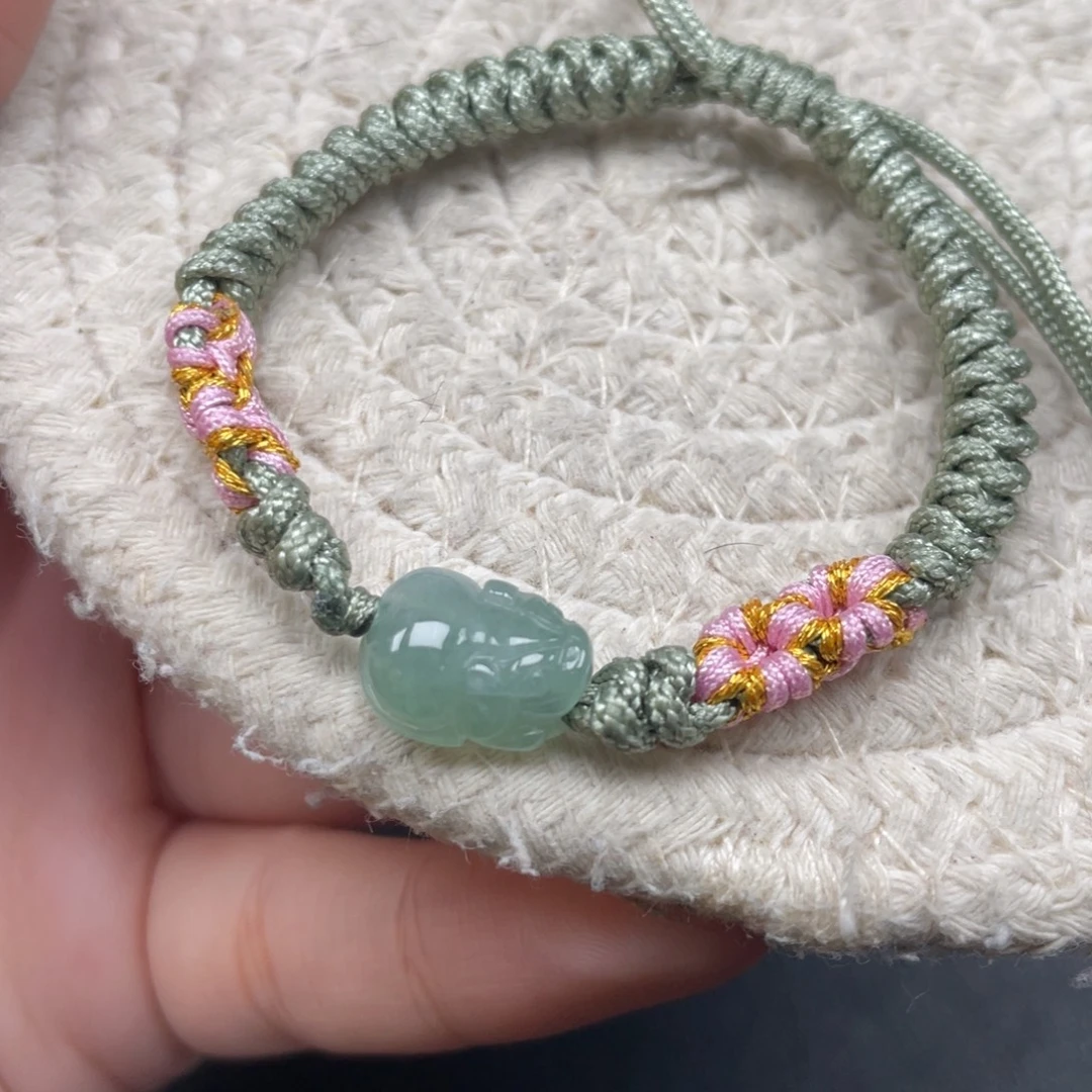 翡翠未镶嵌颈饰天然A货缅甸翡翠