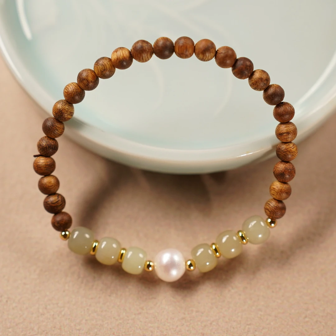 cx029沉香手串·吉光·5mm17籽