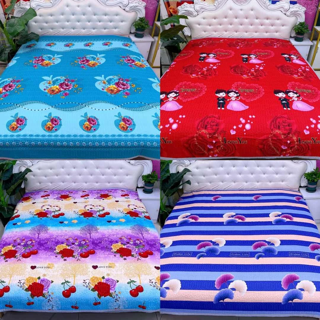 （床单床盖可选）高品质双人床单炕单亲肤柔软不起球不褪色可机洗