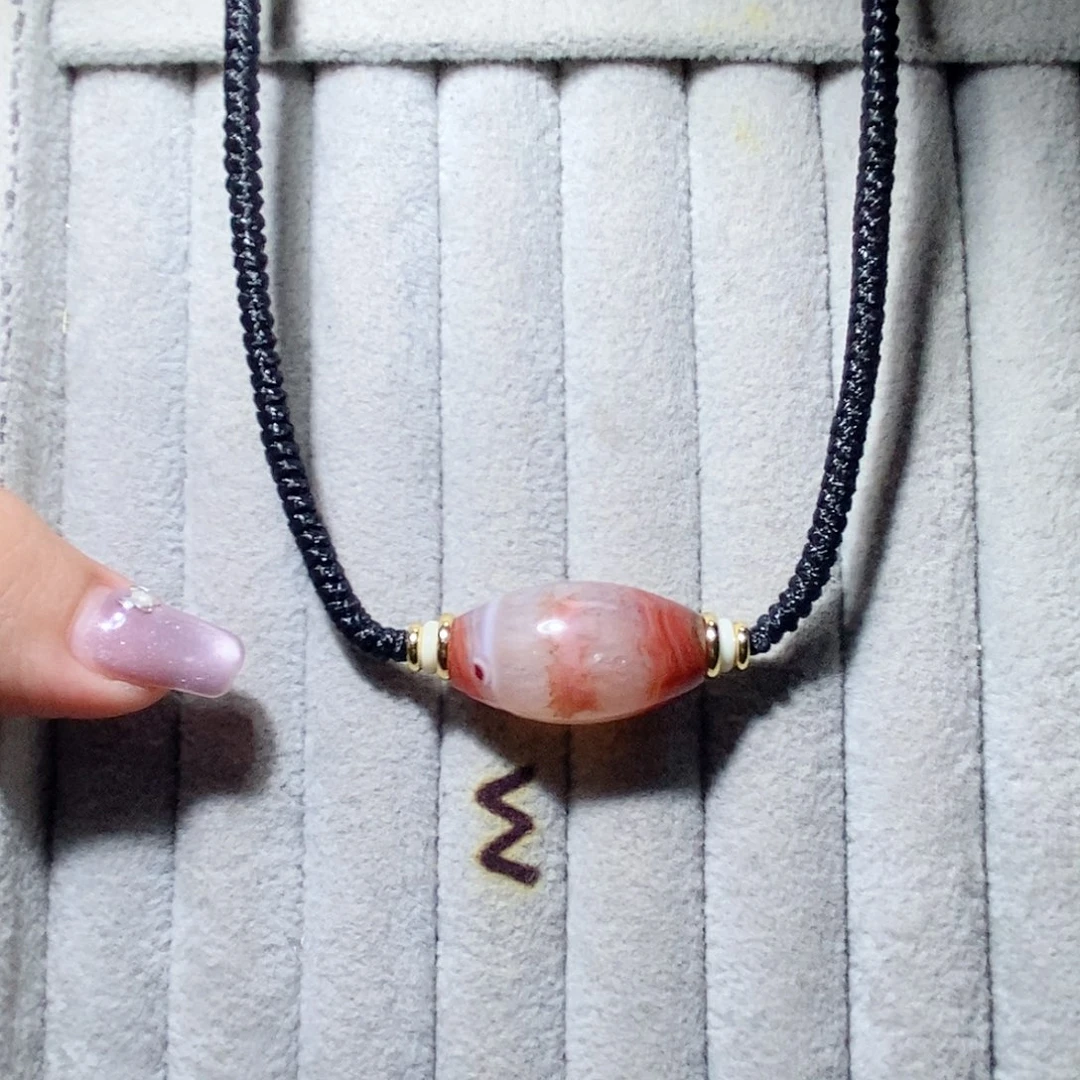 玛瑙/玉髓未镶嵌颈饰