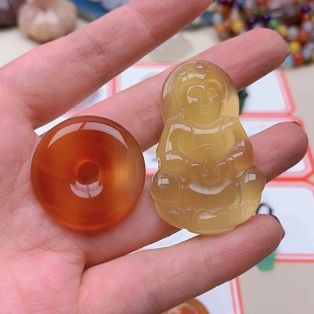 【闪购商品】未镶嵌玛瑙/玉髓珠宝半成品用****9