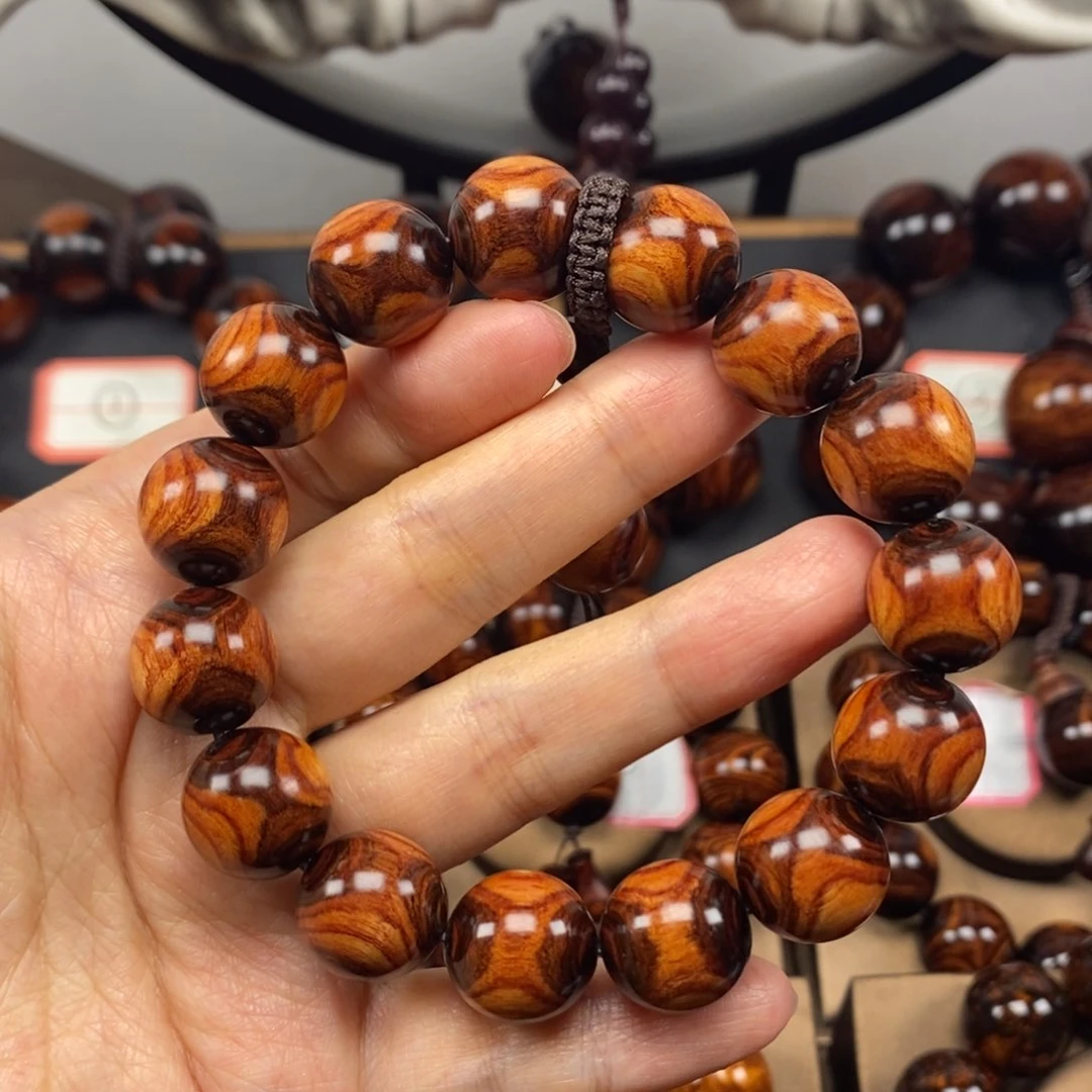 【闪购商品】黄花梨/降香黄檀1.5黄金底对眼鬼脸