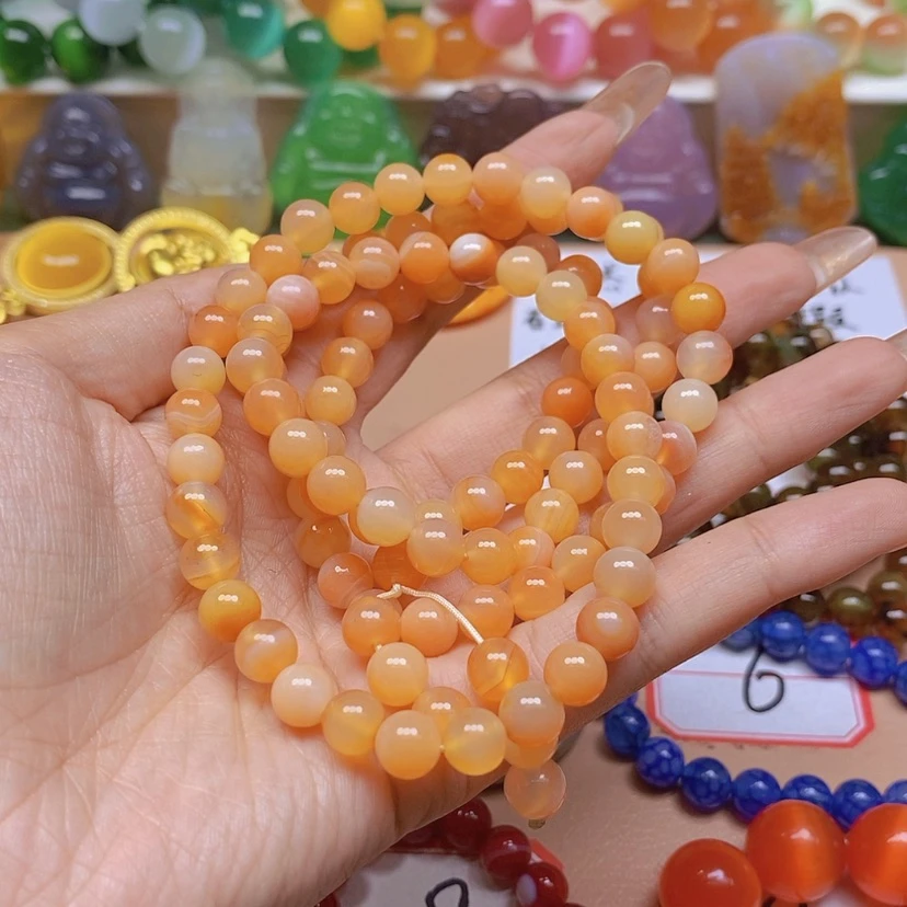 【闪购商品】玛瑙/玉髓颈饰未镶嵌静**语