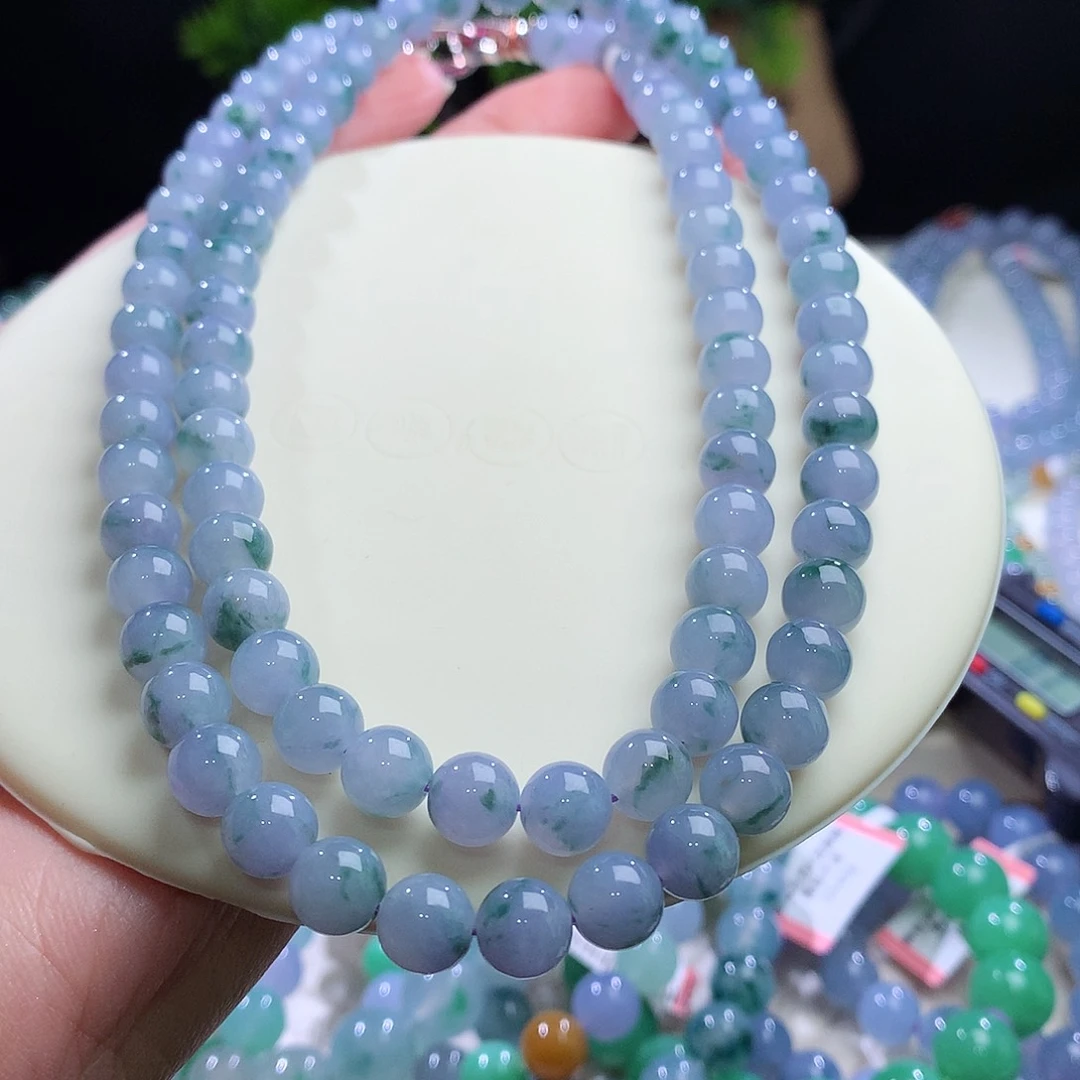 项链未镶嵌翡翠卡7.7mm