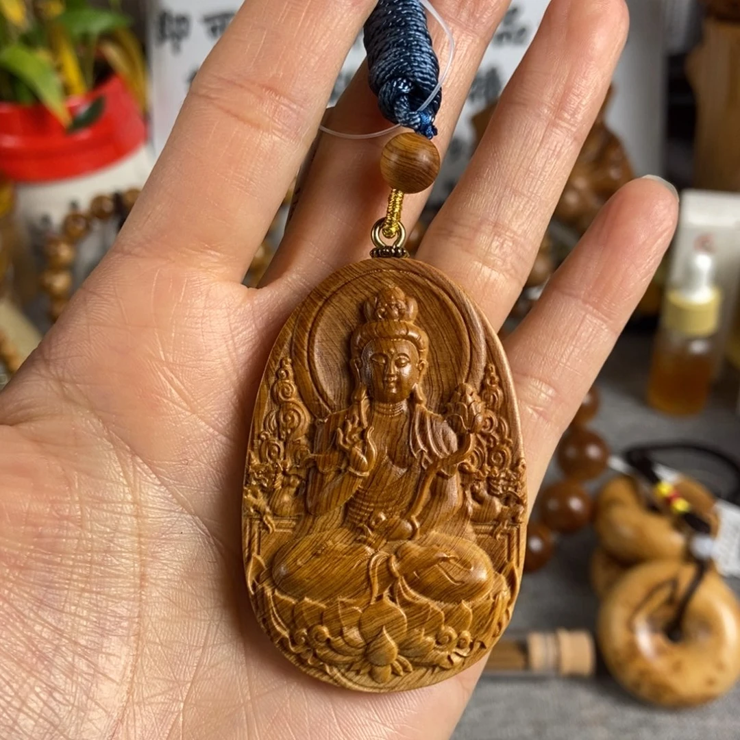 柏木（崖柏）手串/手链北太行高崖骨料大势至菩萨4/6