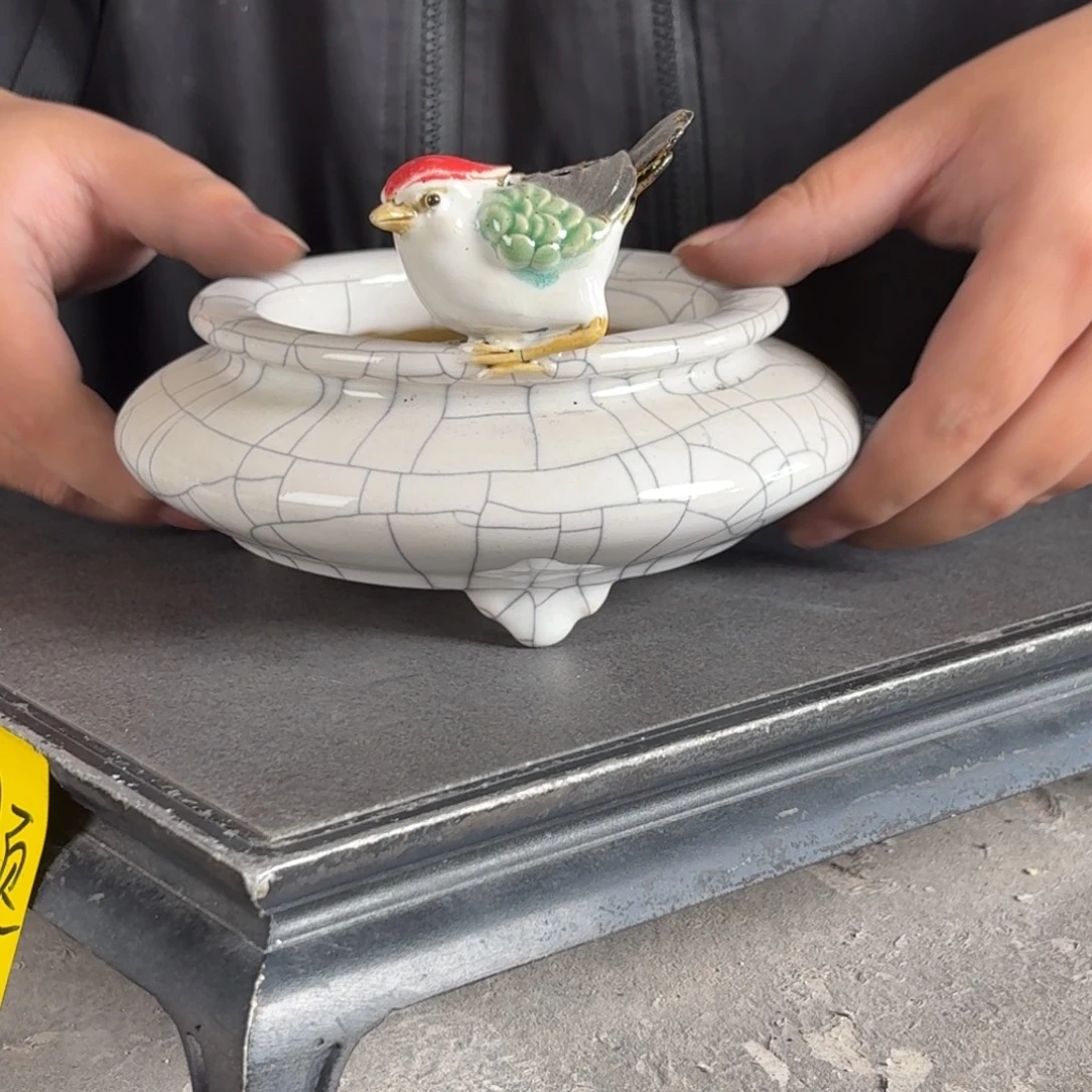 。一风堂石湾花盆 清仓款默认微瑕 内9.5*4