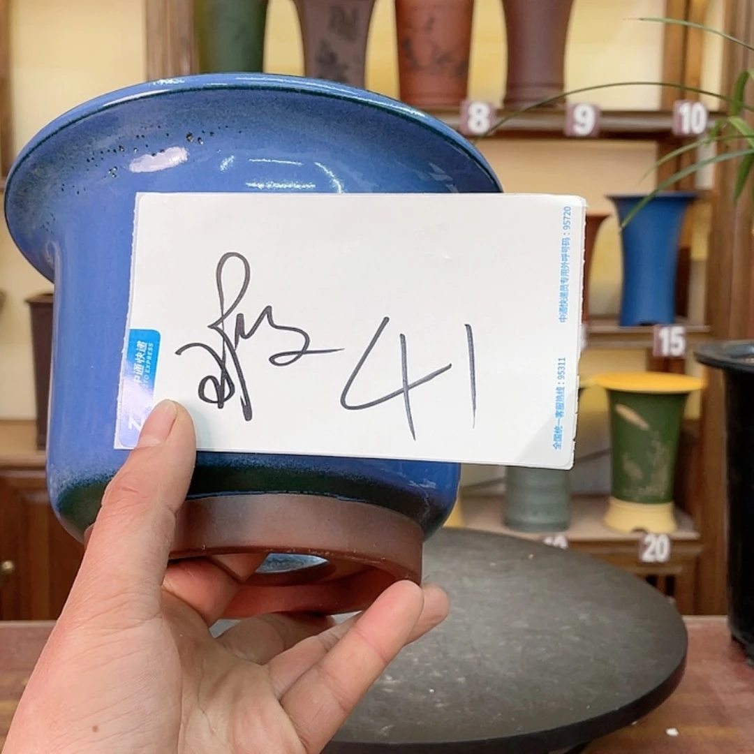 【闪购商品】紫砂花盆兰花75665547758888885