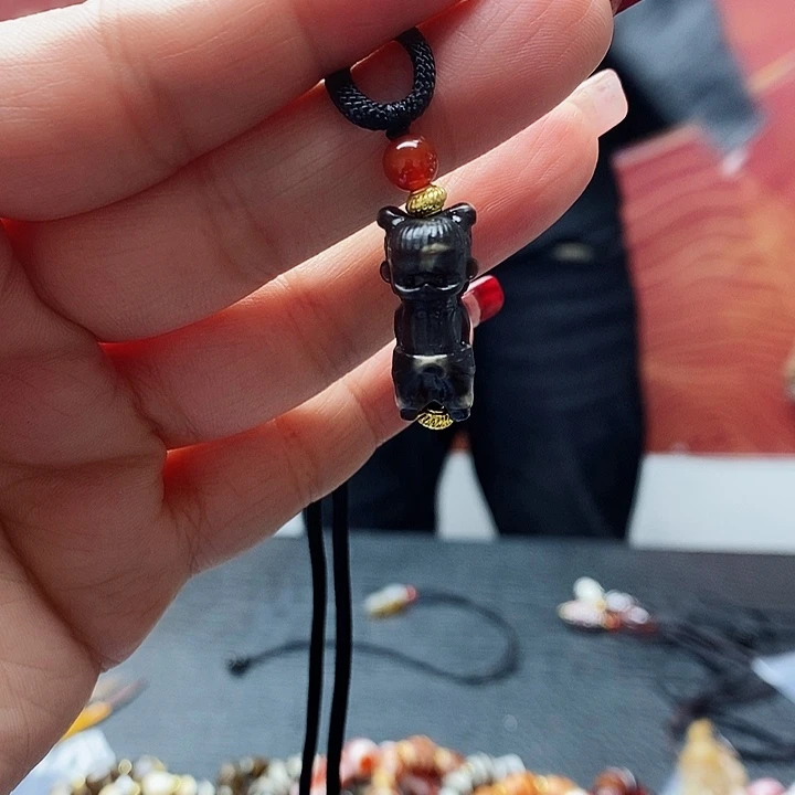 玛瑙/玉髓颈饰合金