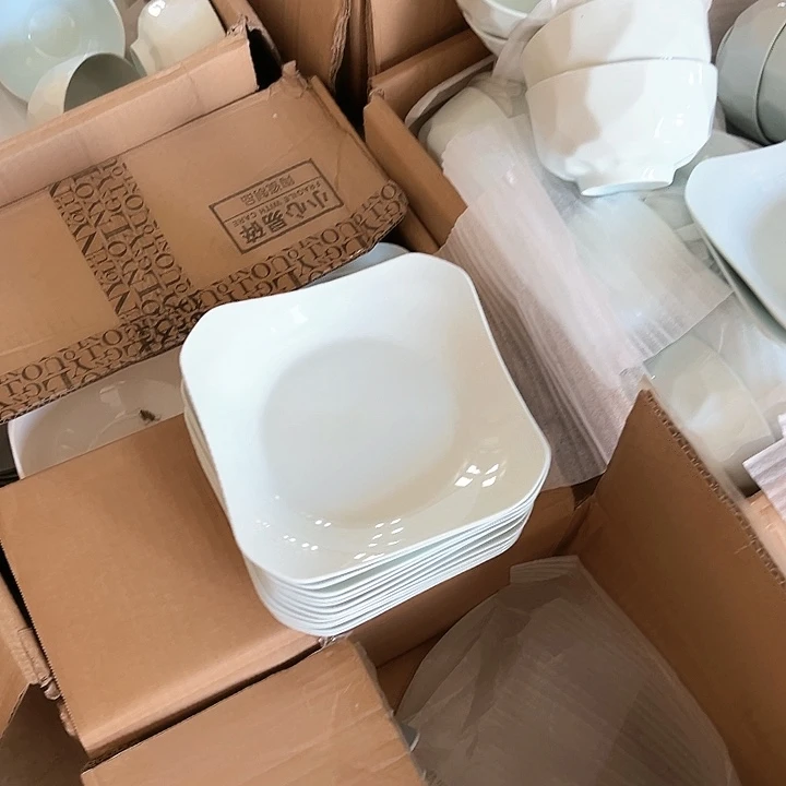 正品青玉方盘6只精品