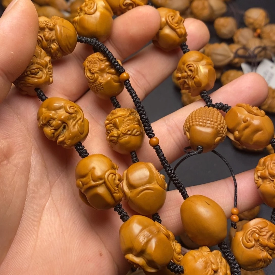 橄榄核手串/手链锋****起梵相罗汉