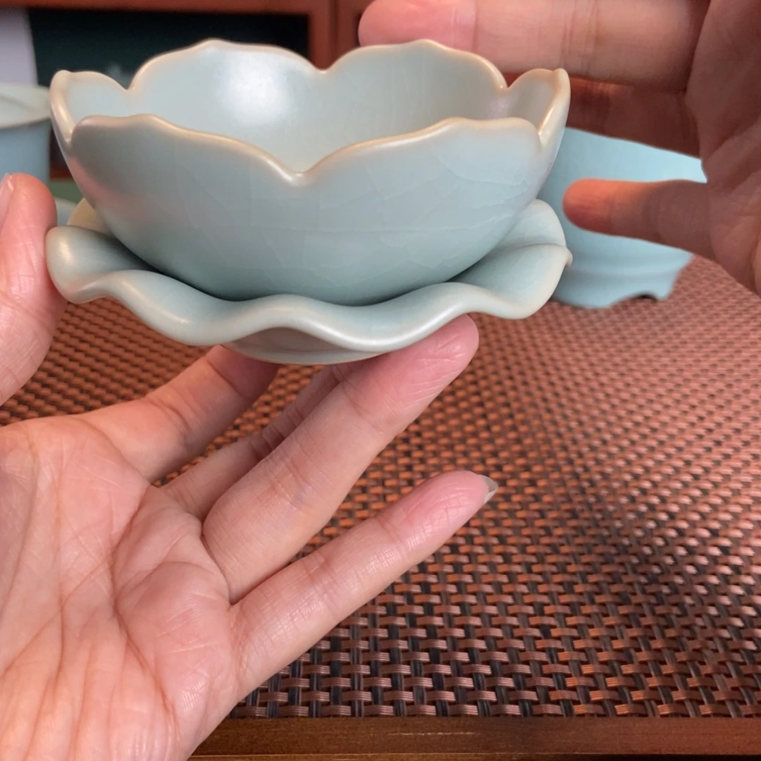 摆件仿古釉茶漏福利