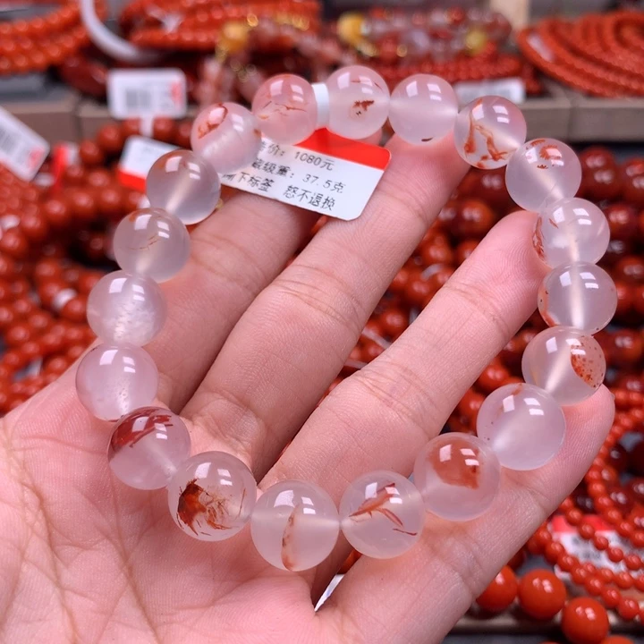 南红玛瑙未镶嵌手串