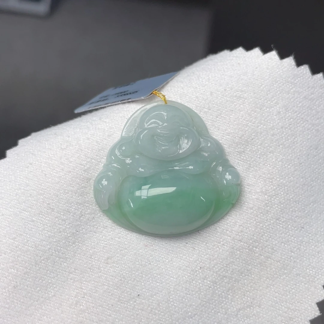颈饰未镶嵌翡翠佛公