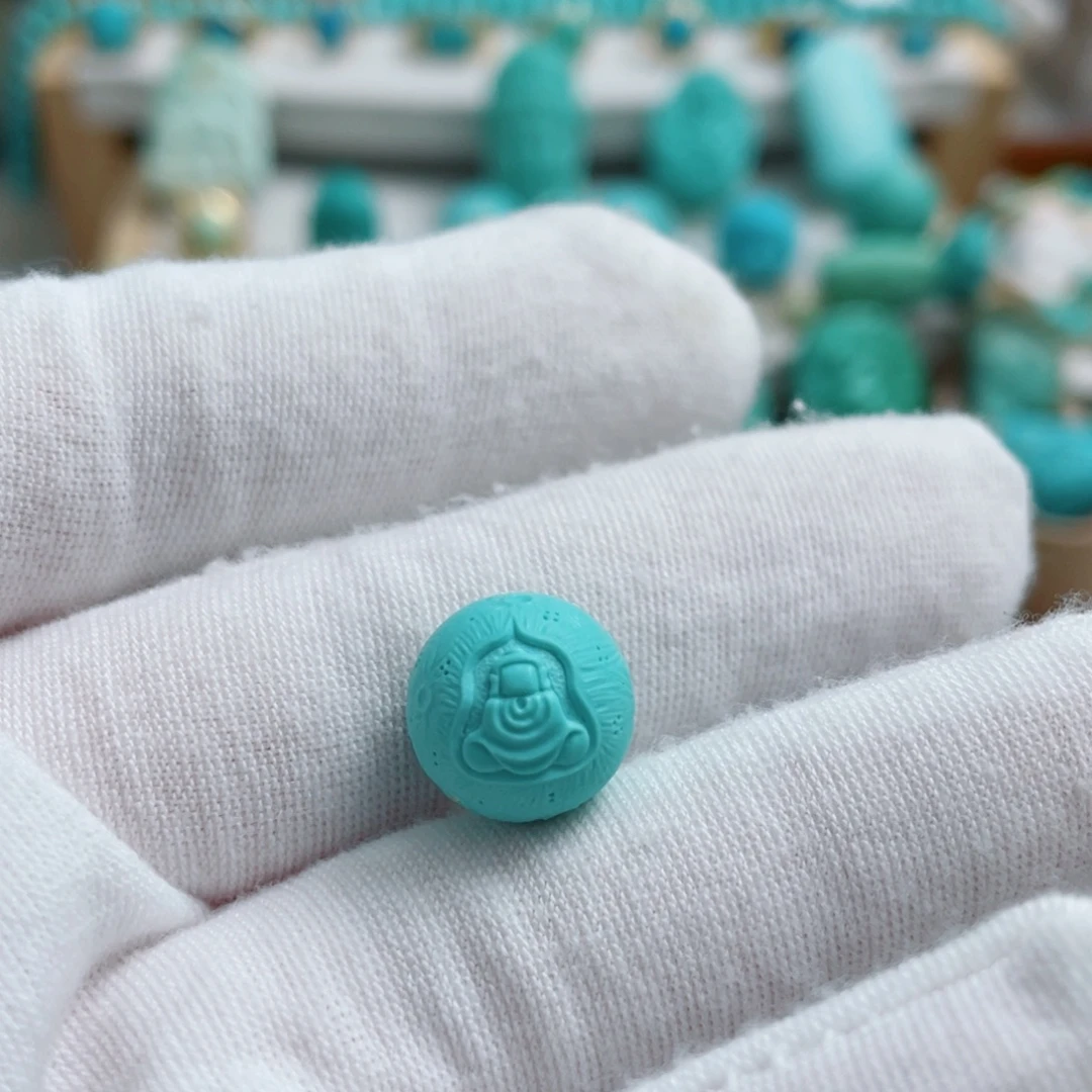 未镶嵌绿松石珠宝奇石