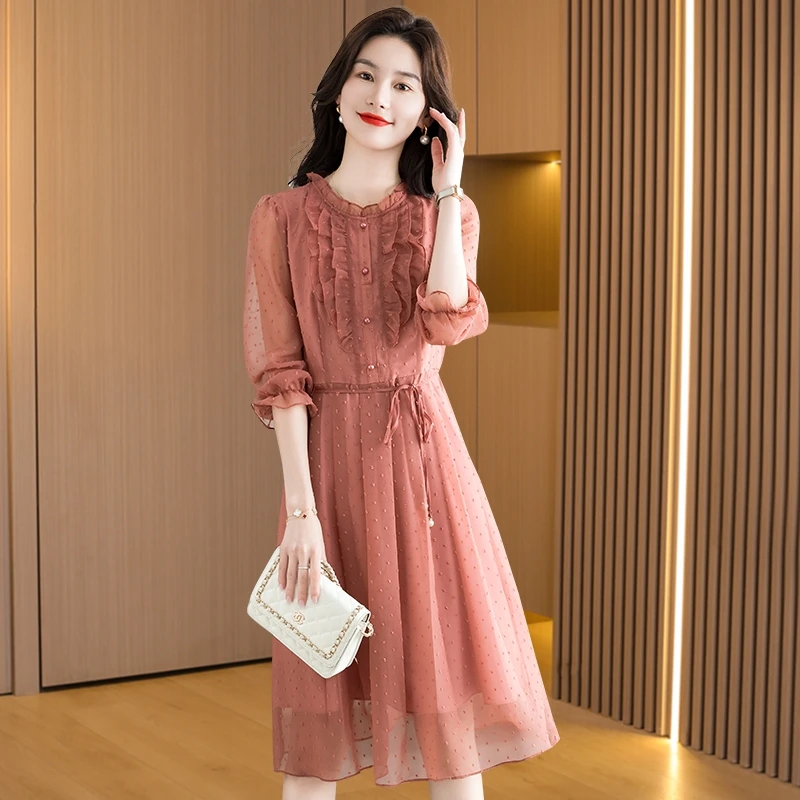 喜婆婆婚宴装连衣裙2025新款春夏十三行爆款超火高端妈妈结婚礼服