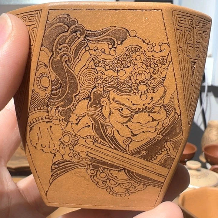 陶瓷四方八面钻石杯（天王款）