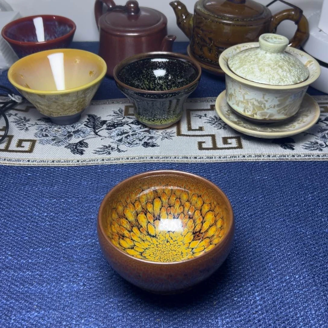 建阳建盏喝茶主人杯