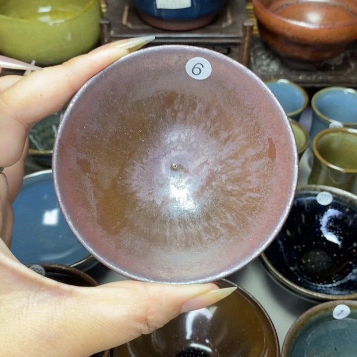 茶盏建窑建盏主人杯微瑕