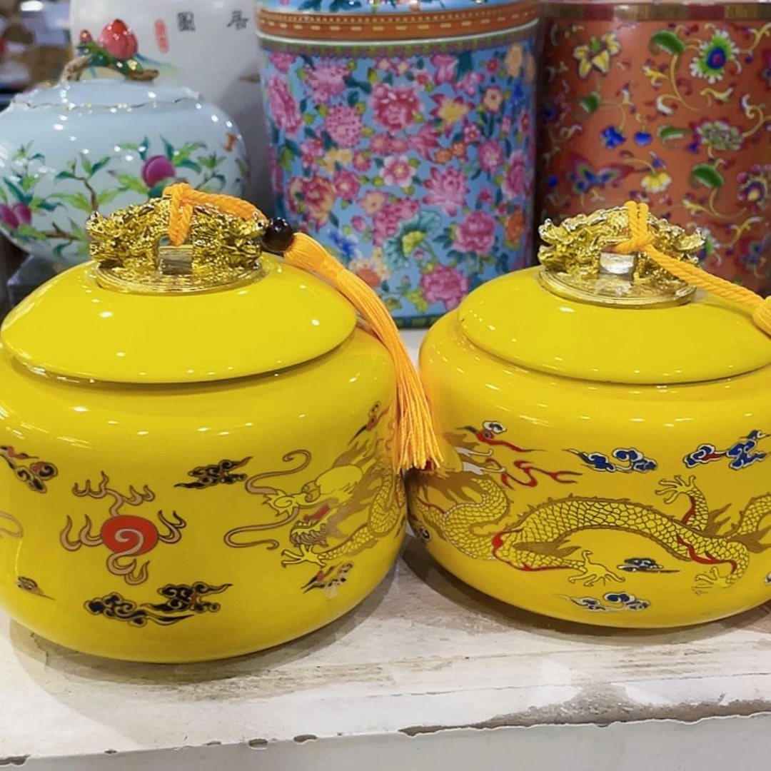 【闪购商品】罐陶瓷茶叶罐密封罐