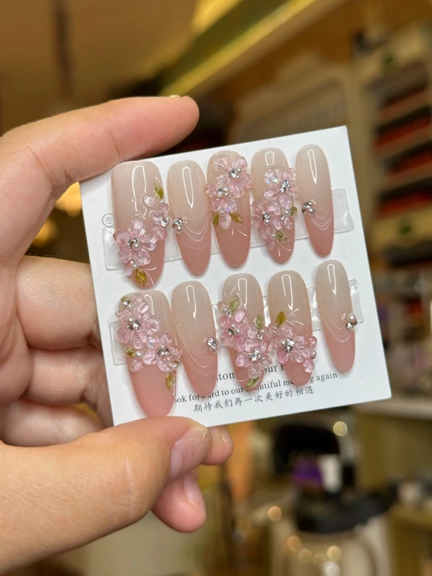 055蝈蝈穿戴甲冰花10片装