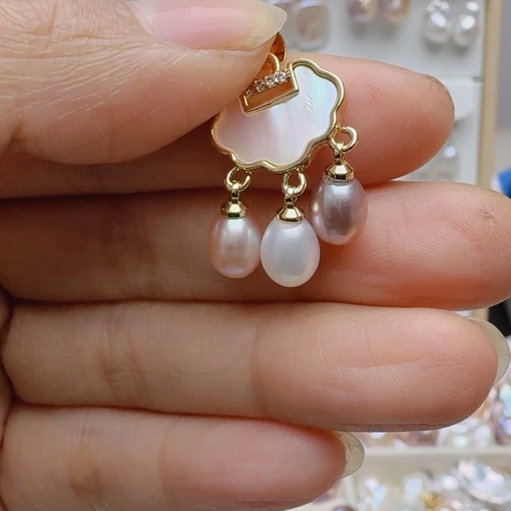 淡水珍珠颈饰未镶嵌