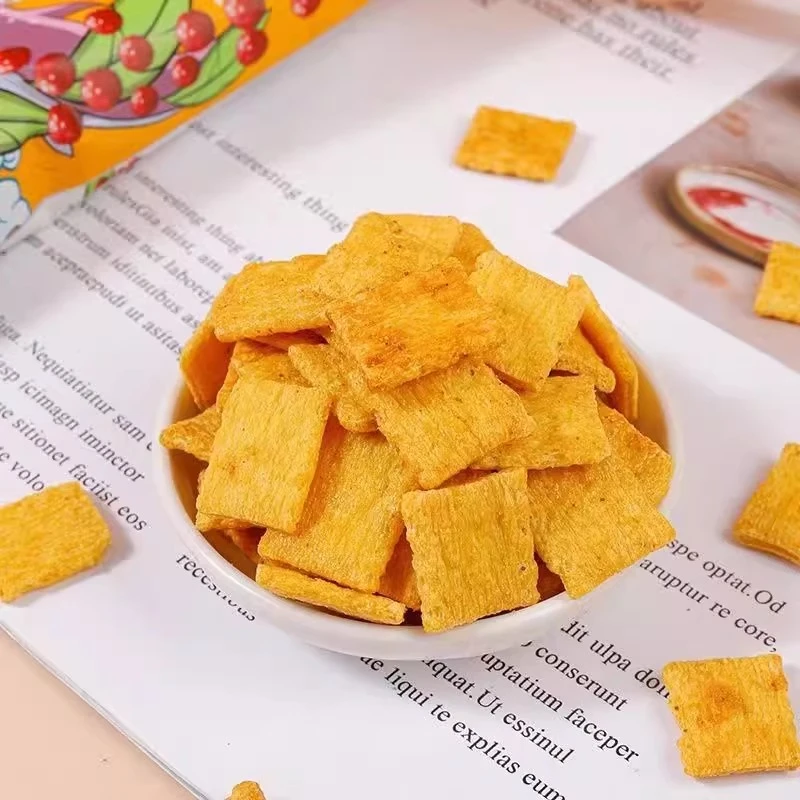 【只发新疆】淘小丫花椒锅巴椒香味休闲办公室零食独立包装膨化食品