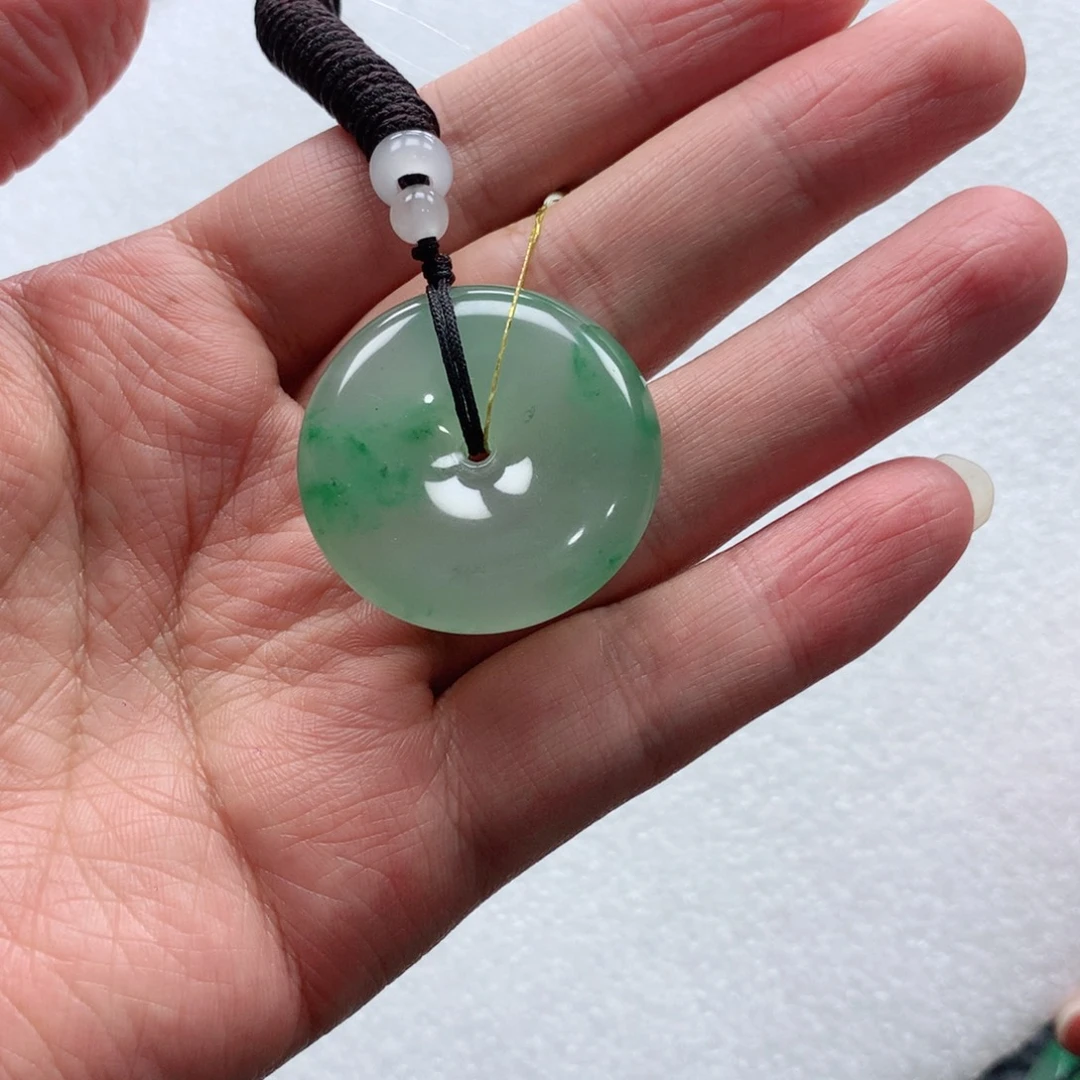 小***暖石英质玉未镶嵌吊坠青青-吊坠-小暖