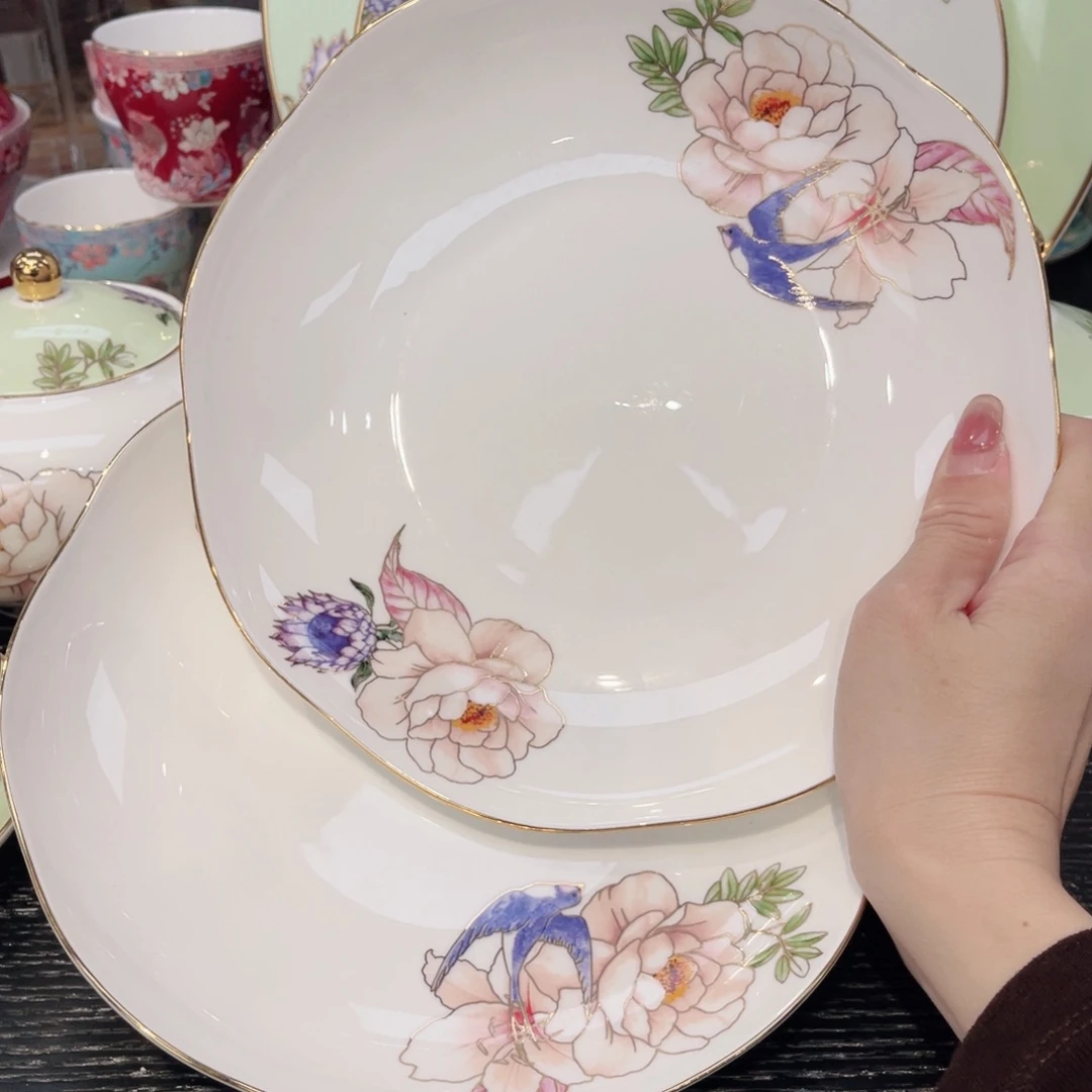 骨瓷8寸汤盘//////