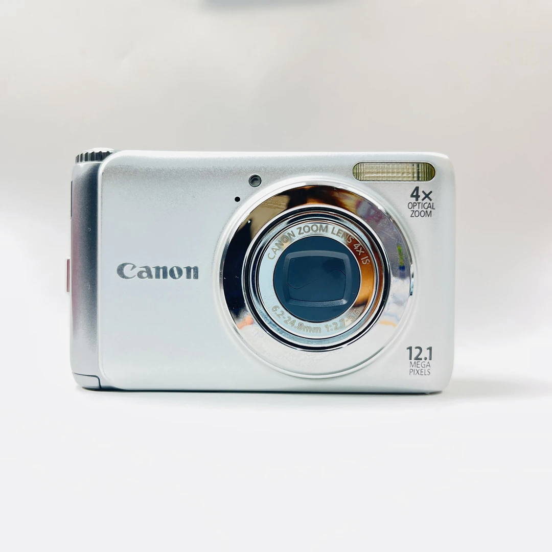 95新 Canon/佳能 a3100轻奢银1210万像素4倍变焦数码相机