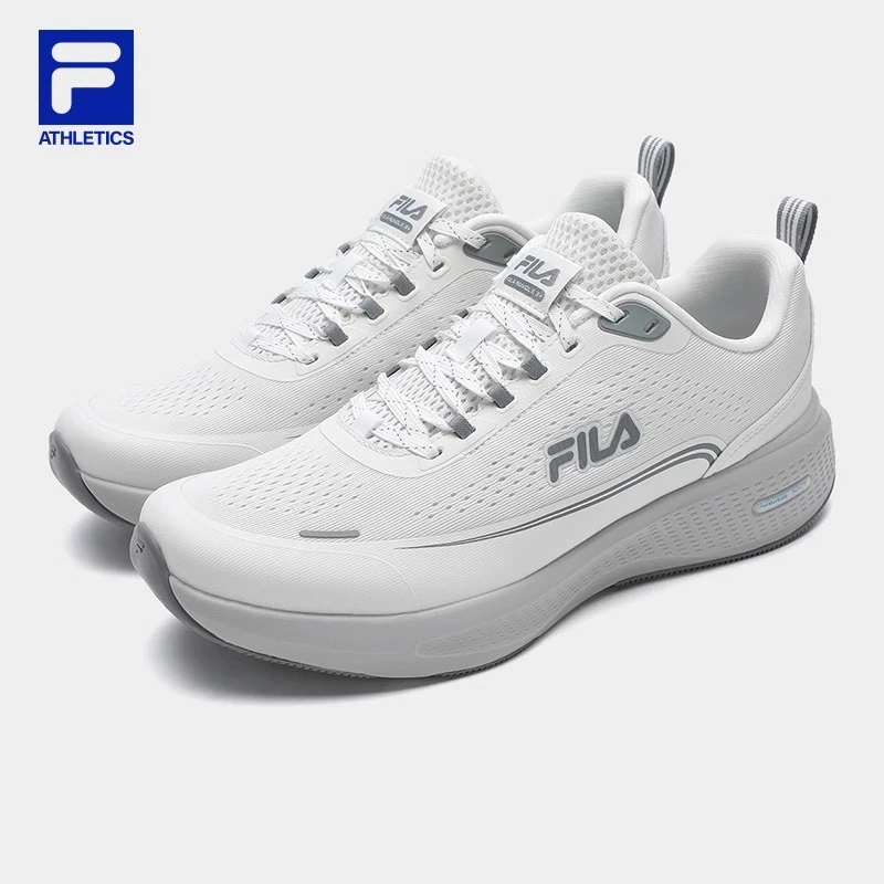 FILA斐乐男士商务休闲鞋【柔云3+】25夏季新款透气跑步鞋软底健步鞋