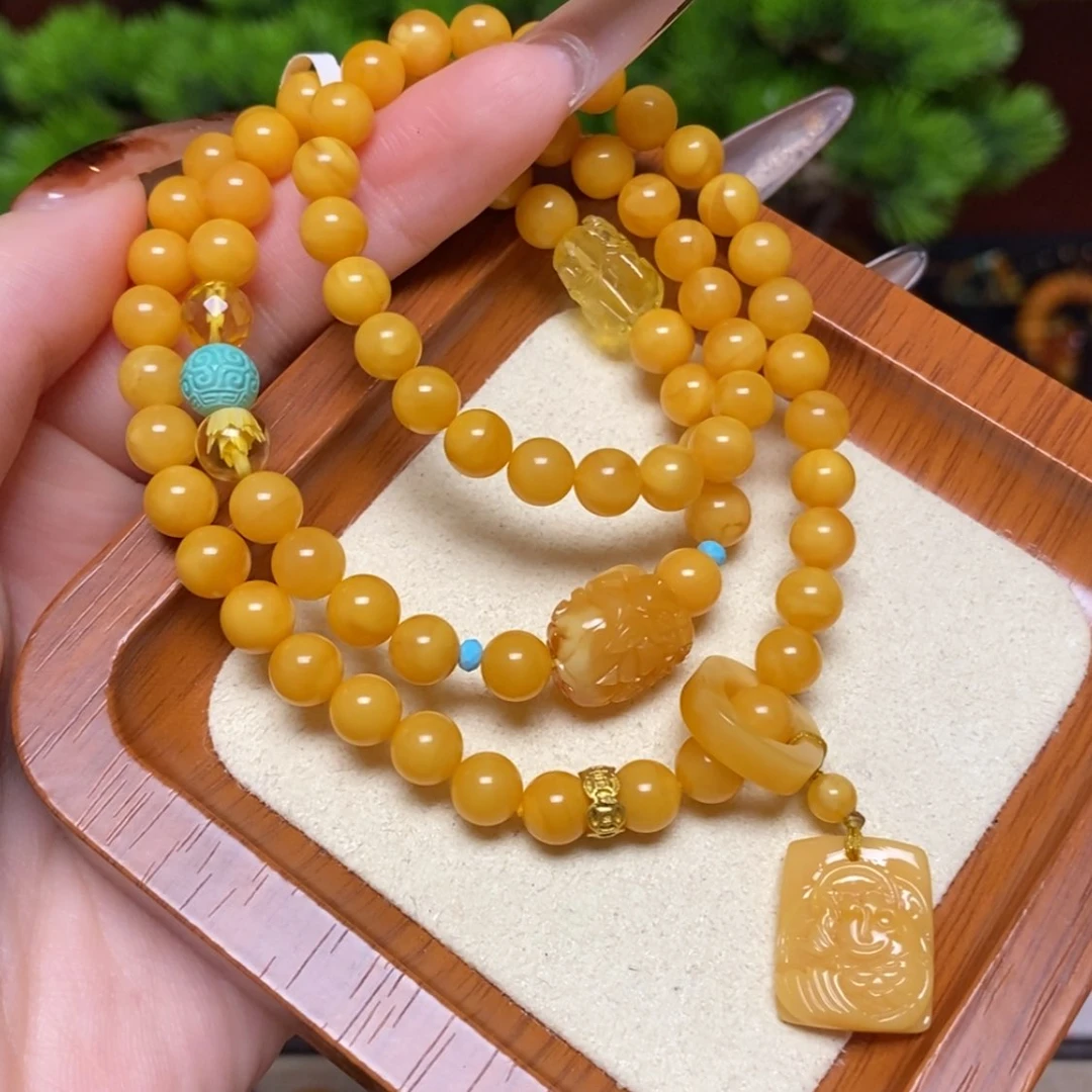 【闪购商品】手链蜜蜡未镶嵌手串