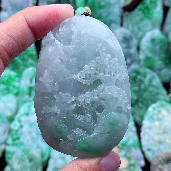 翡翠吊坠(不含链)未镶嵌