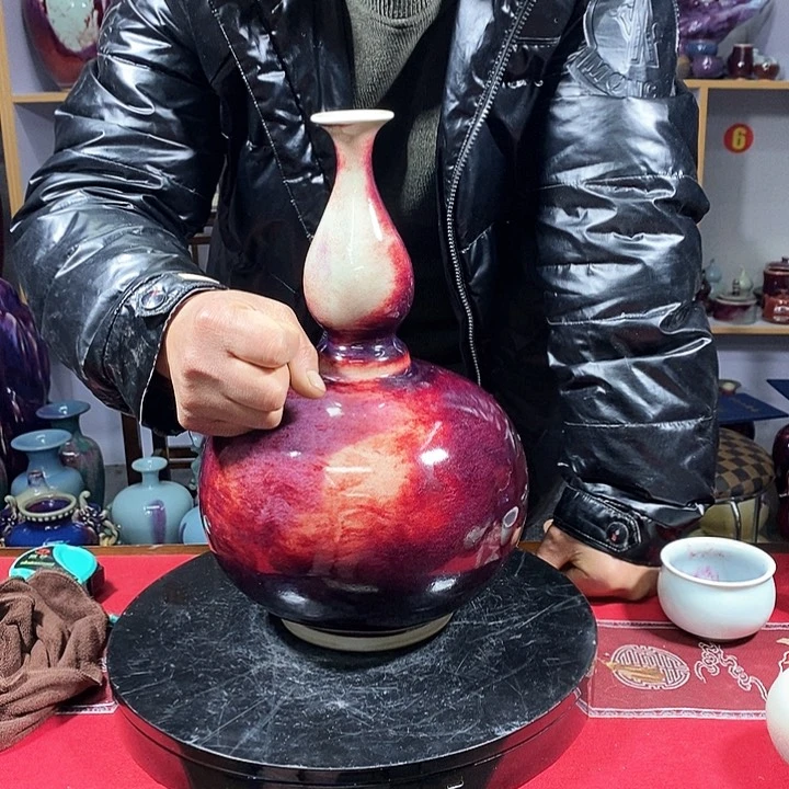 瓶神*中国神垕精品钧瓷