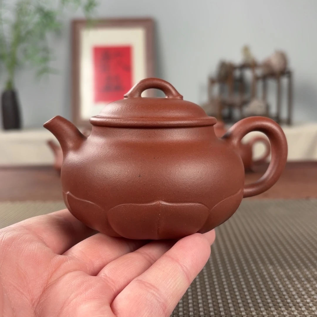 紫砂茶壶黄龙山原矿紫砂壶210