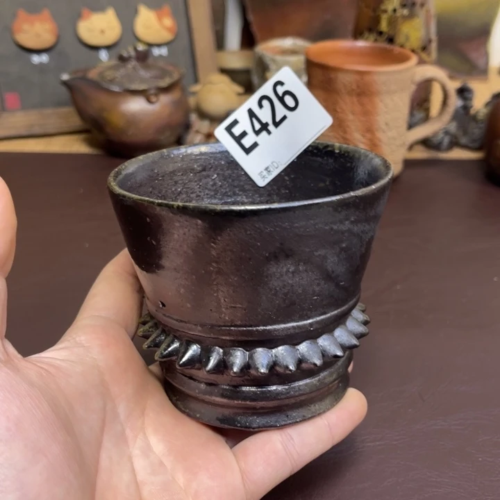 金光教悟杯子备前烧