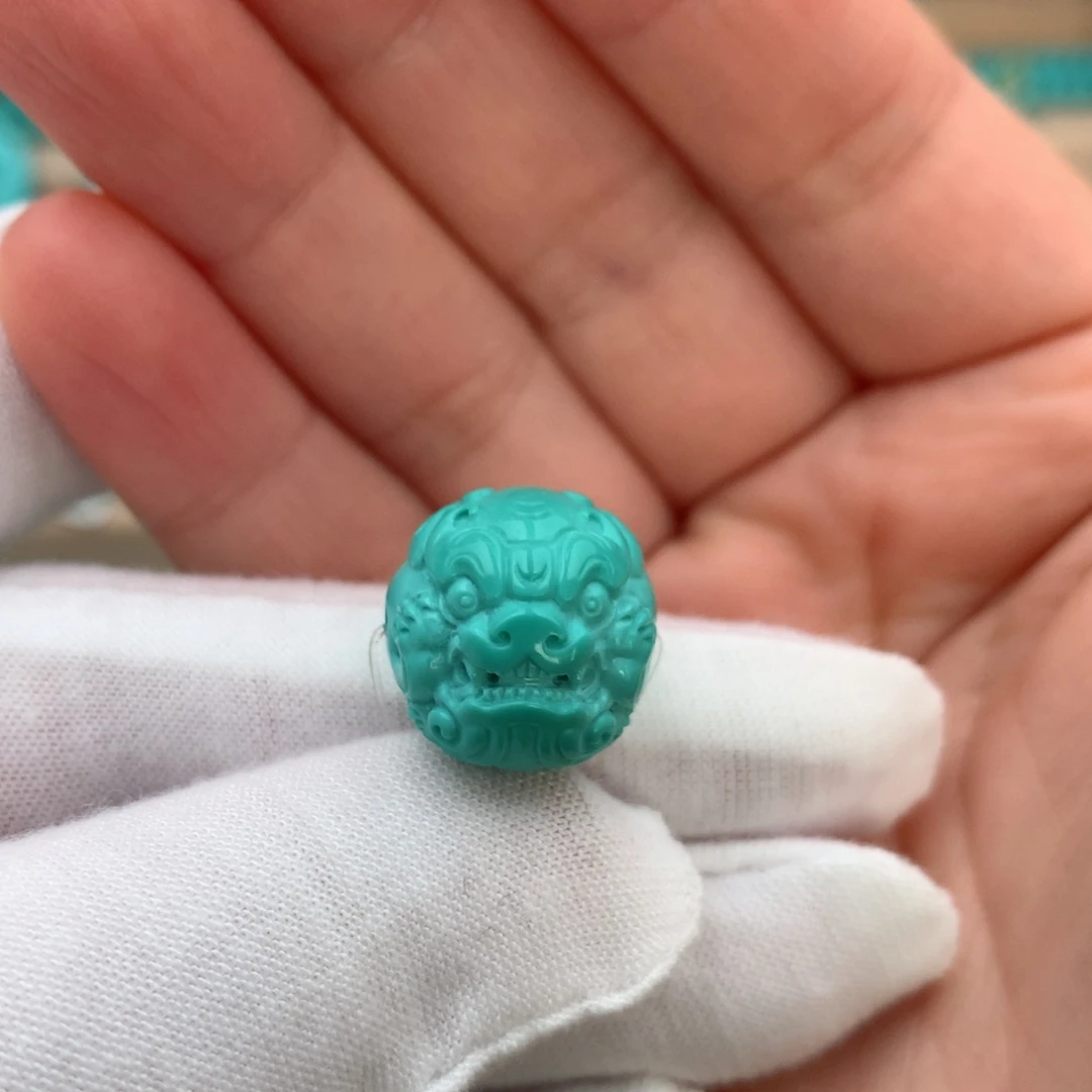 绿松石未镶嵌珠宝奇石15mm