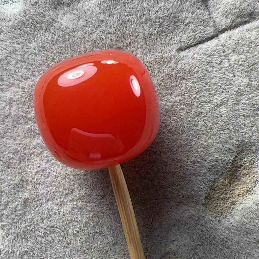 南红玛瑙未镶嵌14.0单珠