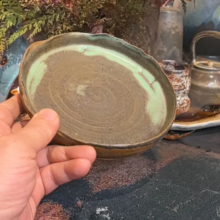 陶摆件手工高温原矿窑变新品福利