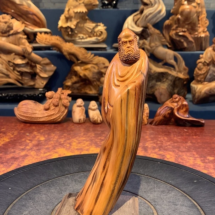 柏木（崖柏）根雕摆件