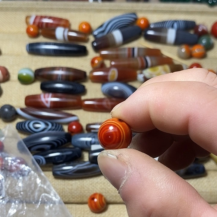 老***翁玛瑙/玉髓合金颈饰
