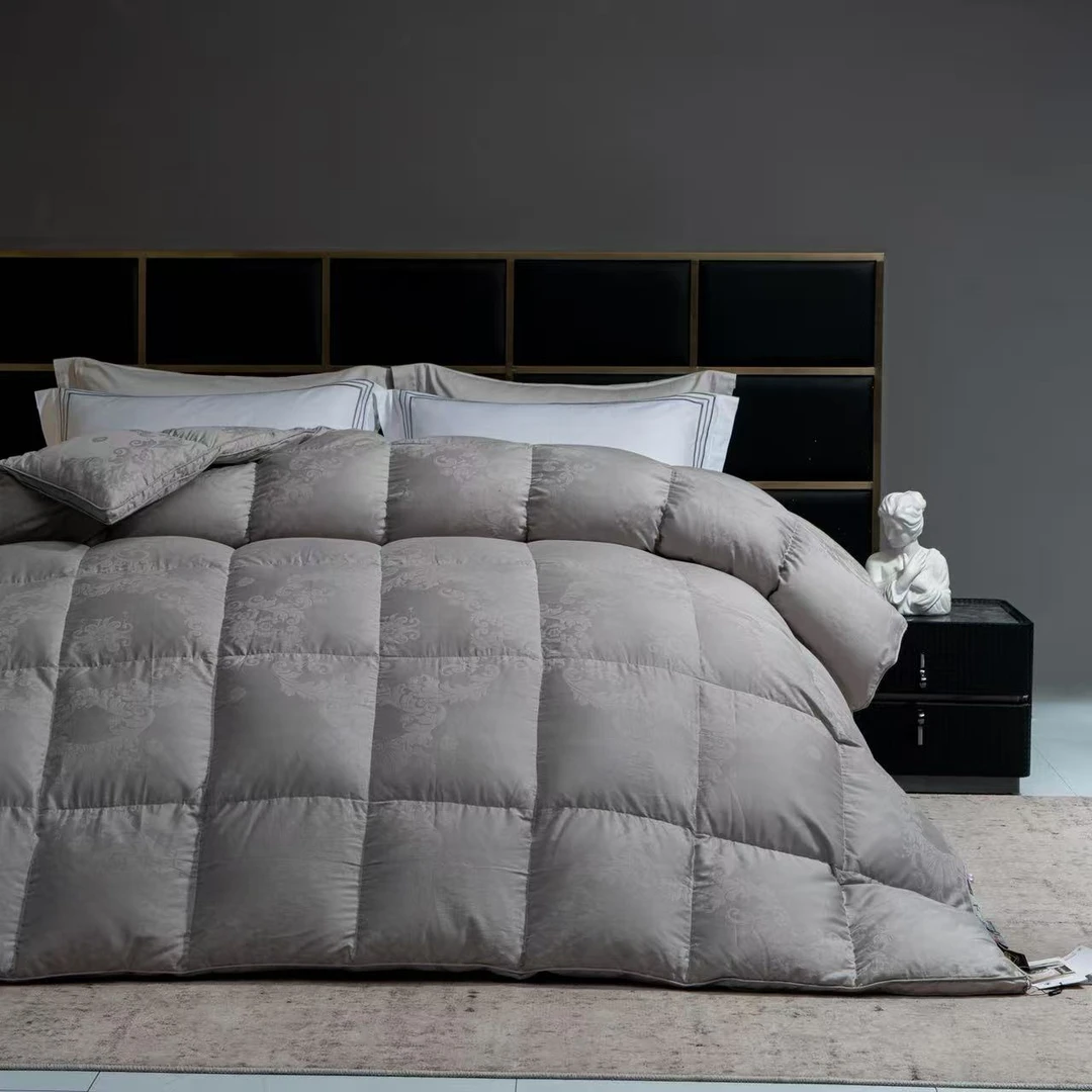 工厂直发【四层加厚】四层提花加厚加重超柔保暖羽绒被